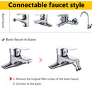 Water Gun Connector Durable Washer Fauce Adapter Brass Chrome Garden Irrigation