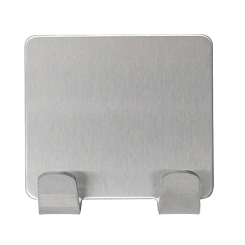 Self Adhesive Wall Hanger Stainless Steel Towel Hooks Kitchen Wall Door Holder