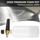 High Pressure Washer Foam Gun Car Wash 1/4 Quick Connector Snow Foam Lance