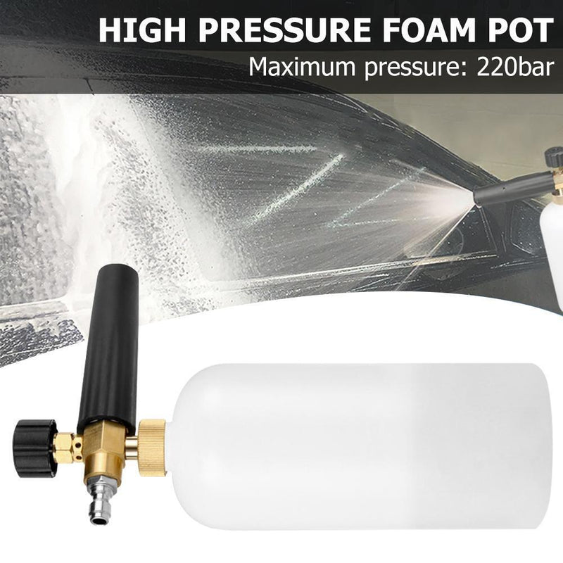 High Pressure Washer Foam Gun Car Wash 1/4 Quick Connector Snow Foam Lance