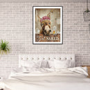 5D Diamond Painting Donkey in Fence Full Round Rhinestone DIY Picture Home De
