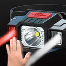 USB Rechargeable Waterproof Headlamp Light Lamp Led Outdoor Fishing UK F3H4