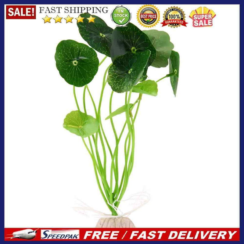 Artificial Grass Aquarium Fish Tank Aquatic Simulation Plant Ornament Decor