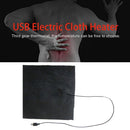 1X USB Clothes Heater Pad Electric Heating Sheet Warmer Pad For Vest Jacket~
