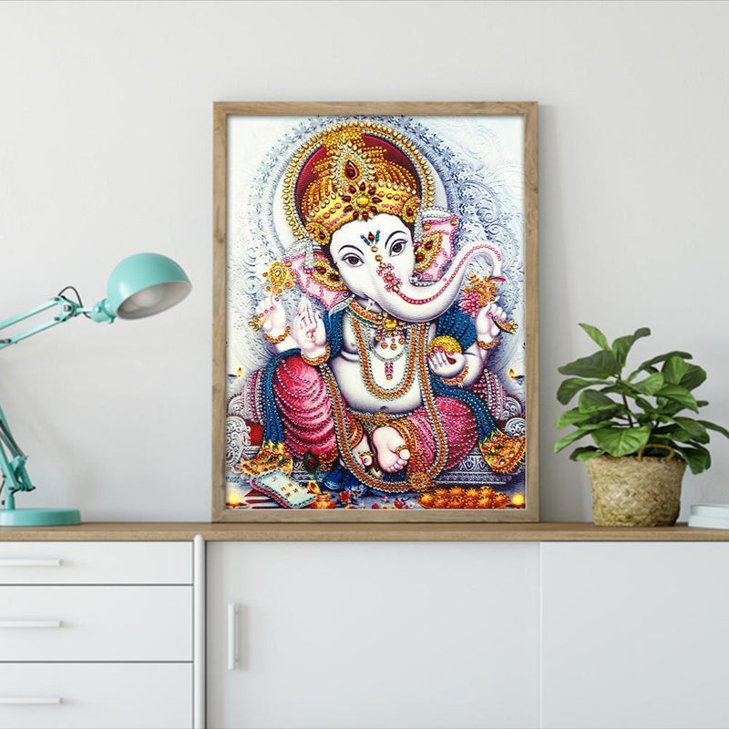5D DIY Trunk Special Shaped Diamond Painting Cross Stitch Kits Home Wall Art