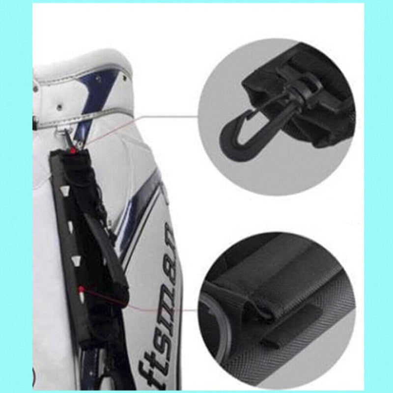 Lightweight Golf Club Carrier Bag Portable Travel Adjustable Shoulder Strap