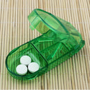 Pill Cutter Splitter Cut Half Storage Compartment Box Medicine 1pcs T4N8