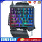 ZUOYA 35 Keys One-handed Gaming Membrane keyboard Ergonomic Keypad for PC