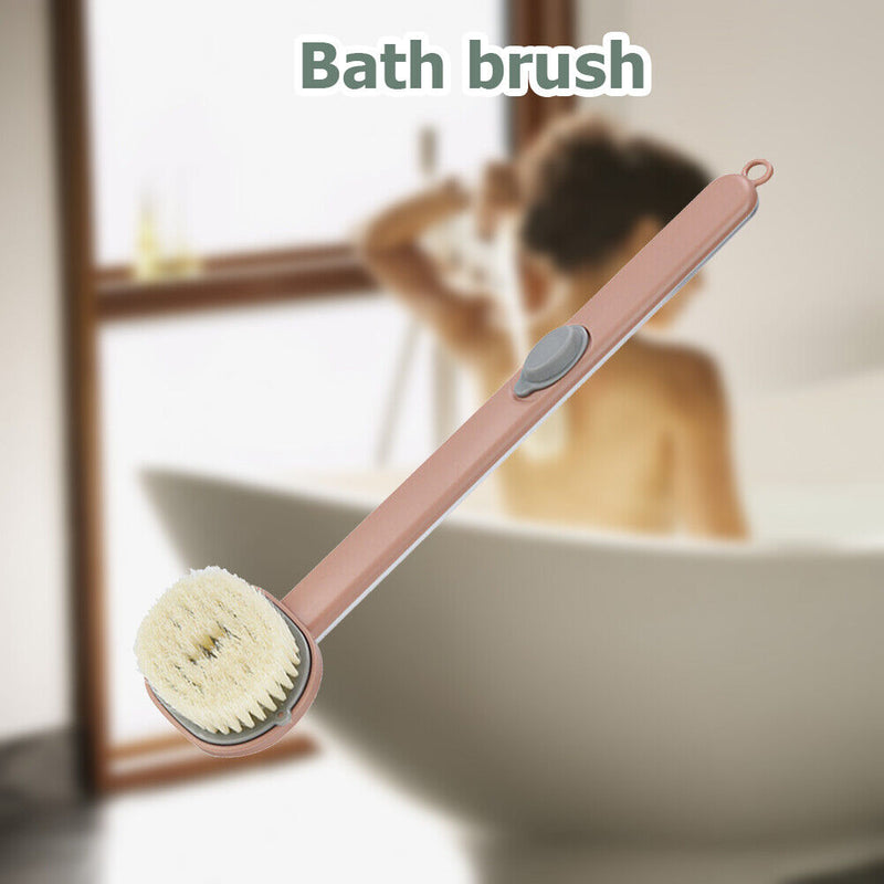 #A Soft Hair Bath Brush Long Handle Liquid Bathing Brushes Bathroom Cleaning Too