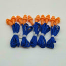 10X Soft Silicone Corded Ear Plugs Reusable Hearing Earplugs1tho Protection U7H7