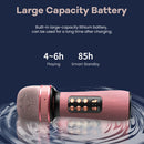 WS-898 Karaoke Bluetooth-Compatible Microphone Wireless Sing Mic Kit (Pink)