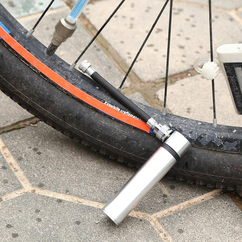 Aluminum Alloy Mountain Road Bike Mini Air Pump MTB AV/FV Ball Tire Inflator