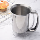 Stainless Steel Cupcake Batter Dispenser Pancake Maker Measuring Cup Tools