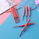 9pcs Soft Alumina Crochet Hooks Knitting Needle Set DIY Sewing Tools (C) Newly