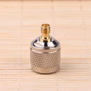2pcs N Male to SMA Female Connector RF Coax Coaxial Adapter Newly