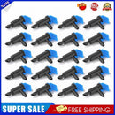 20pcs Drop Head Irrigation Water Dropper Kit for Plant Emitters (Blue)