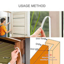 5/6/10/20m D P E Type Rubber Foam Seal Strip Self-adhesive Stick for Door W