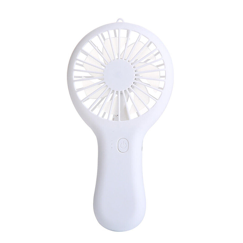 #A Portable Pocket Air Cooler Fan 3 Wind Modes with Base for Outdoor Travel Camp