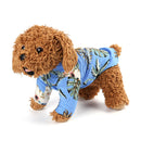 Hawaiian Style Pet Clothes Dog Shirt Spring Summer Casual Small Pet Clothing