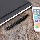 High Hardness Metal Ballpoint Pen Outdoor School Office Supplies (Black)
