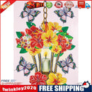 Diamond Painted 5D DIY Lamp and flower Partial Special Rhinestone Set