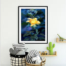 Glowing Flower Oil Paint By Numbers Kits Drawing DIY Picture for Adults Kid