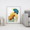 Frameless Painting By Numbers Gingko Leaves DIY Handmade Drawing On Canvas Cr