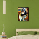 DIY Full Square Drill Diamond Painting Abstract Lady Embroidery Needlework