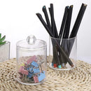 Cotton Swab Storage Box Makeup Organizer Bathroom Jar Swab Pad Cotton B6X5
