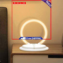 LED Night Light with Wireless Charging Touch Dimming Folding Design for Bedroom