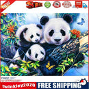 5D DIY Full Round Drill Diamond Painting Butterfly Panda Cross Stitch Kit