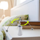 Pendulum Cradle Balance Iron Man Ball Crafts Tumbler Kids Desk Toys (A) Newly