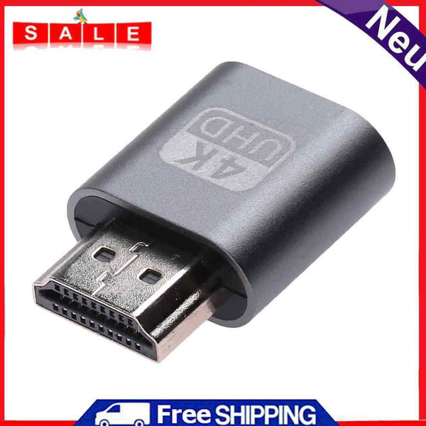 Virtual Display Adapter HDMI DDC EDID Dummy Plug Headless Ghost Display Emulator