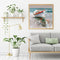 Beach Boat Oil Paint By Numbers Kit DIY Acrylic Painting on Canvas Frameles