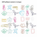 Desk Organizer Cute Animal Shape Paper Clips Stationery Bookmark Binder Clip