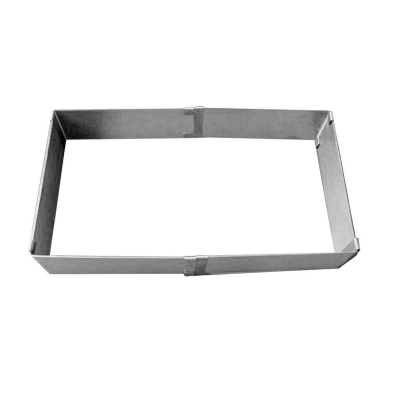 Stainless Steel Retractable Rectangle Square Mousse Ring Cake Baking Mold