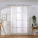 lookthenbuy blackout curtains, butterfly motif, for living room, sleepzi