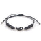 Yang Charm Pendant Gift Yin Yang Charm Weaving Rope Couple Bracele Wristband