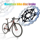 Mountain Bike Bicycle Floating Disc Brake Rotor Cycling Parts (160mm Black)
