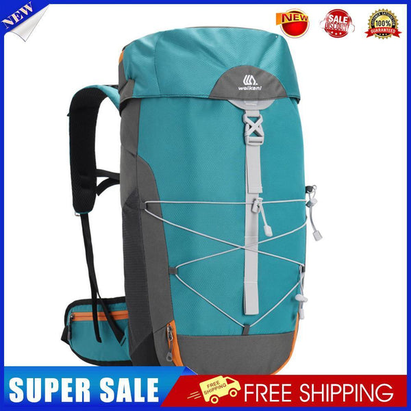 40L Nylon Sport Camping Backpack Hiking Climbing Travel Cycling Bag (Blue)