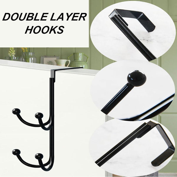 Door Hooks Glass Door Type Towel Rack Robe Hooks Shower Hook Storage Hanger