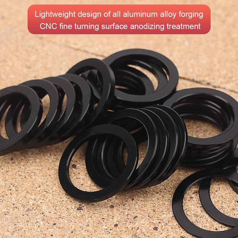 Bicycle Crankset Washers Aluminum Alloy Bike Crank Spacers Cycling Accessories