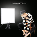 Photo Studio 20cm Lightbox Softbox Bottom Light Shadowless Lamp Panel Pad