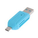 Mini Portable TF/SD Card Reader High-Speed Data Transfer Memory Cardreader mi