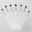 7pcs Soft Hair Wood Handle Eyeshadow Brush Cosmetics Makeup Brushes Set (E)