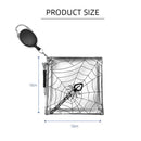 Square Golf Ball Cleaning Towel w/ Keychain Buckle Golf Balls Club Head Clean