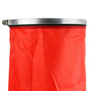 Aluminum Fishing Net Cage Foldable Floating Wire Fish Basket (35cmx2m) Newly