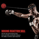 4pcs Gym Sanda Hand Eye Training Fight Ball w/ Headband Boxing Reflex Speed Ball