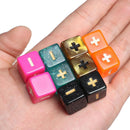 Dices Mathematical Operation Dice Plus and Minus Dice Board Game Accessories