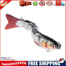 Long-Throw Luya Multi-Section Fishing Bait Plastic Simulation Fishing Lure